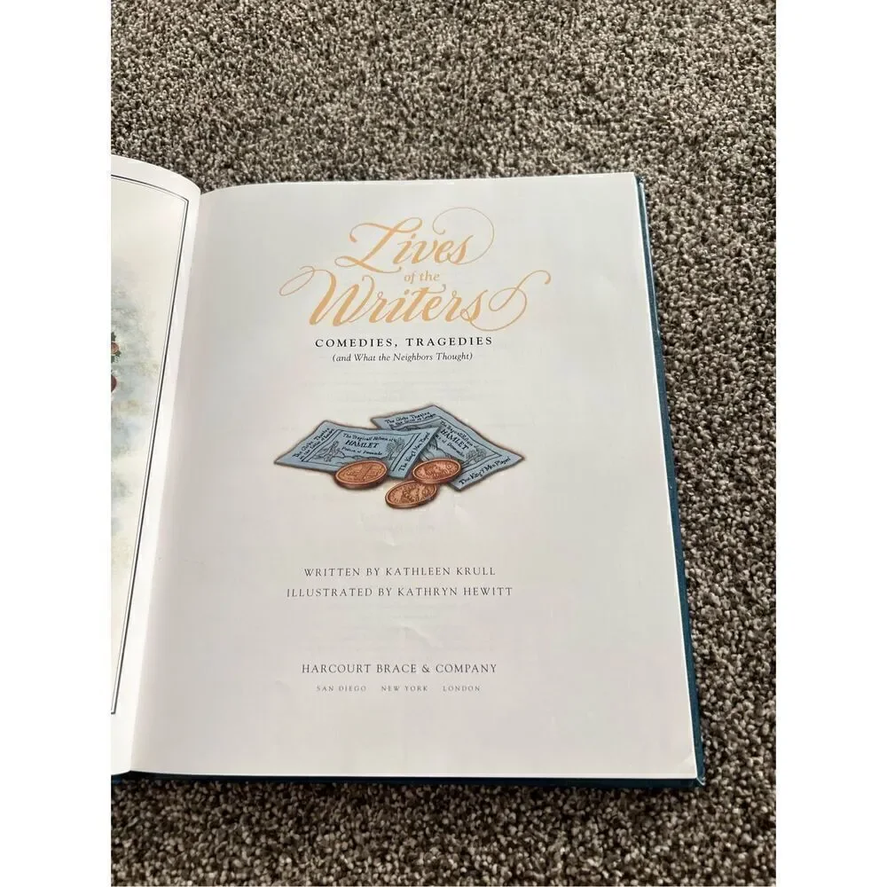 Lives of the Writers: Comedies, Tragedies (and What the Neighbors Thought) Hardc